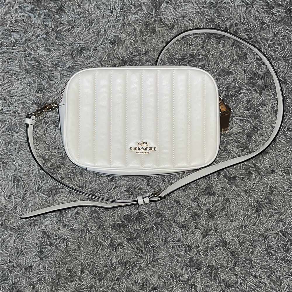 Coach White Crossbody Bag